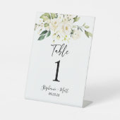 Greeneryの結婚テーブル番号台座記号 台座サイン (正面)