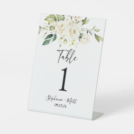 Greeneryの結婚テーブル番号台座記号 台座サイン