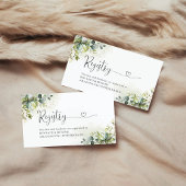 Greeneryレジストリエンクロージャカード エンクロージャーカード