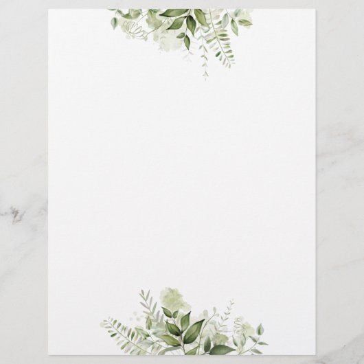 Greenery葉ストのスケ結婚ジュールのタイムライン (裏面)