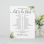 Greenery葉ストのスケ結婚ジュールのタイムライン (スタンド正面)