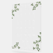 Greenery | 結婚式 座席表 アクリルサイン (傾斜)