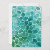 Greenery Border Bridal Shower Invitation 招待状 (裏面)