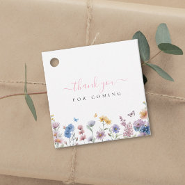 Greenery Bridal Shower Thank You For Coming フェイバータグ