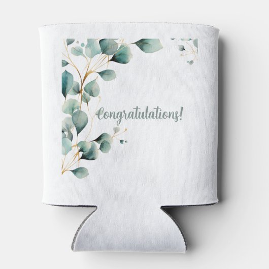 Greenery Eucalyptus Foliage Graduation 缶クーラー (裏面)