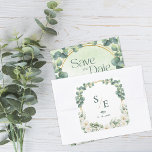 Greenery Eucalyptus Monogram Botanical Wedding スクエアシール<br><div class="desc">Greenery Eucalyptus Wedding Envelope Seal Sticker | Personalized Monogram Initials | Elegant Botanical Wedding Invitation Sticker . Add a refined botanical touch to your wedding stationery with this elegant personalized eucalyptus wedding envelope seal sticker. Featuring a soft greenery wreath with eucalyptus leaves, white florals, and a modern monogram of the...</div>