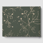 Greenery Eucalyptus Wedding ゲストブック (裏面)