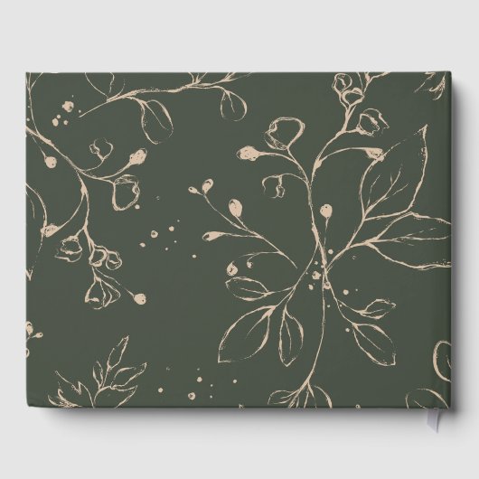 Greenery Eucalyptus Wedding ゲストブック (裏面)