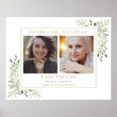 Greenery Funeral Celebration Of Life 2 Photo ポスター (正面)