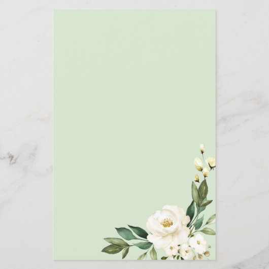 Greenery Geometric What'S In Your Whood Game Flyer チラシ (裏面)