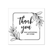 Greenery Handmadeお洒落 Thank You