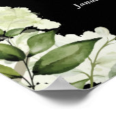 Greenery Memorial Celebration Of Life Photo ポスター (角)