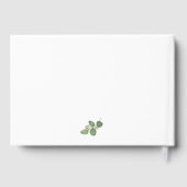 GREENERY NAME & NAMEのDATE 結婚 Timeless Couple ゲストブック (裏面)