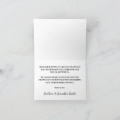 Greenery Perfect Matcha Thank You Card Folded サンキューカード (内部)