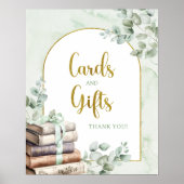 Greenery Sageストーリーブックカードとギフトポスター ポスター (正面)