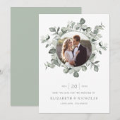 Greenery Save The Date 結婚 Photo's セーブザデート (正面/裏面)