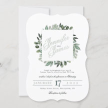 Greenery Squarelett、花束の水の色の緑