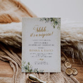 Greenery Surprise Anniversary Invitation -  EAC202 招待状