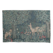 Greenery, Victorian Era Tapestry by Henry Dearle 枕カバー (正面)