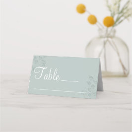 Greenery Wedding Place Card プレイスカード