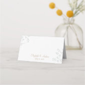 Greenery Wedding Place Card プレイスカード (裏面)