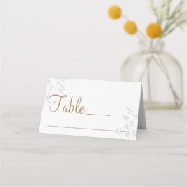 Greenery Wedding Place Card プレイスカード