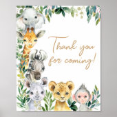 Greenery Wild One Safariありがとう来。 ポスター (正面)