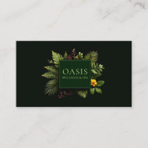 Greenery Yellow Flower Red Berry Black Botanical