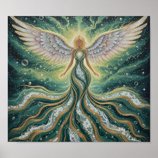 GreenGoldMysticAngel ポスター (正面)