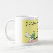Greenheadのはえの優美 コーヒーマグカップ (左)