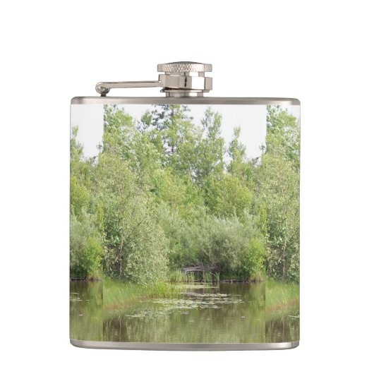 Greenhill Pond フラスク (正面)