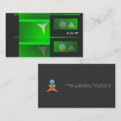 greenJoker 3D holographic BC 名刺 (正面/裏面)