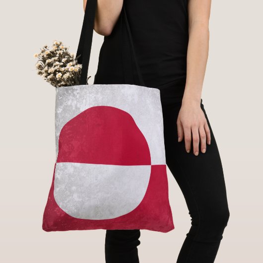 Greenland トートバッグ (クローズアップ)