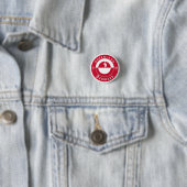Greenland Button, Polar Bear, Greenland Flag 缶バッジ (インサイチュ)