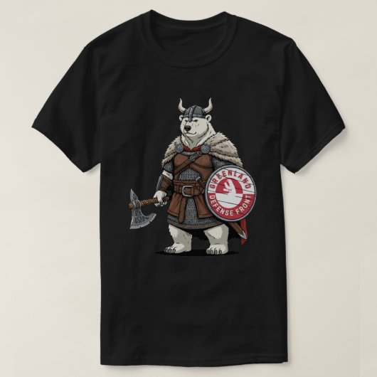 Greenland Defense Front Tシャツ (デザイン正面)