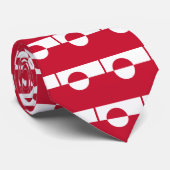 Greenland Tie, Business fashion, Greenland Flag ネクタイ (ロール)