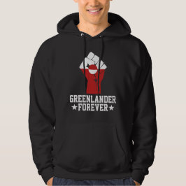 Greenlander Forever - グリーンランドを応援 パーカ