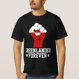 Greenlander Forever - グリーンランド応援 Tシャツ