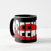 GREENLANDICコーヒー・マグ234 マグカップ (正面左)