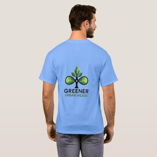 GreenLoopアパレル Tシャツ (裏面フル)