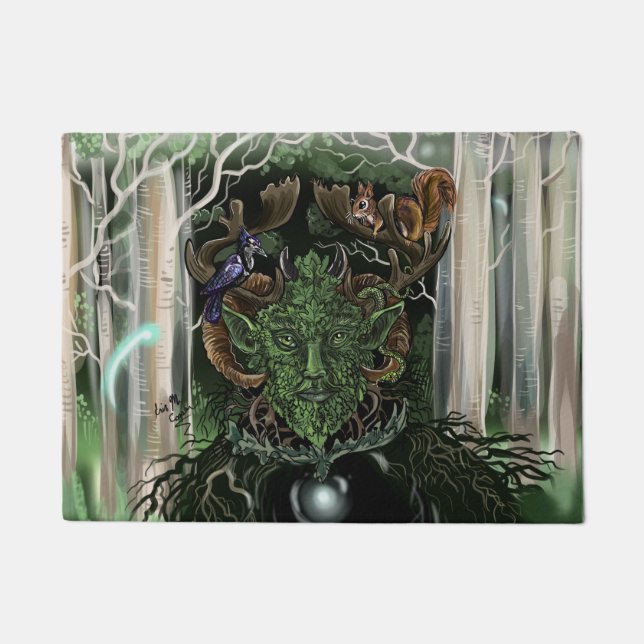 GreenMan ドアマット (正面)