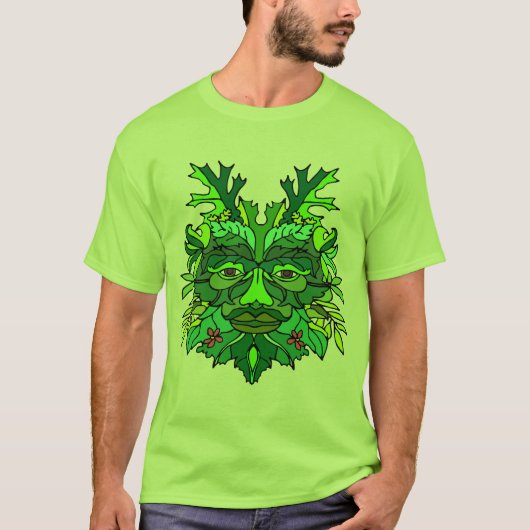 Greenman (ライト) tシャツ (正面)
