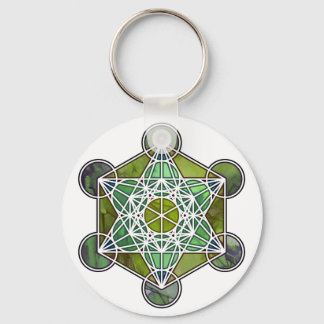 GreenMetatronCube キーホルダー