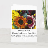 Greenough公園を通した秋の散歩 シーズンカード (裏面)