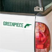 greenpiece バンパーステッカー (トラック上)