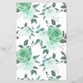 GreenRosesシャワーゲームカード チラシ (裏面)