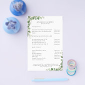 Greenryモダン Flyer チラシ (シングル)