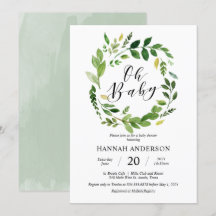 Greenry Ohベビーシャワーの脚モダン本