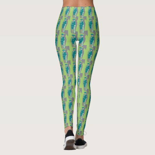 Greens Martini Shakers Leggings レギンス (裏面)