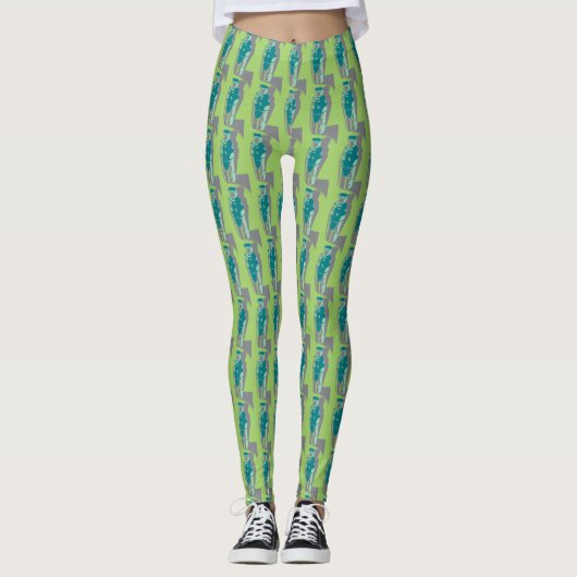Greens Martini Shakers Leggings レギンス (正面)